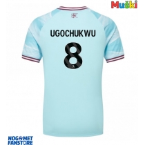 Burnley Lesley Ugochukwu #8 Gostujuci Dres 2025-26 Kratak Rukav